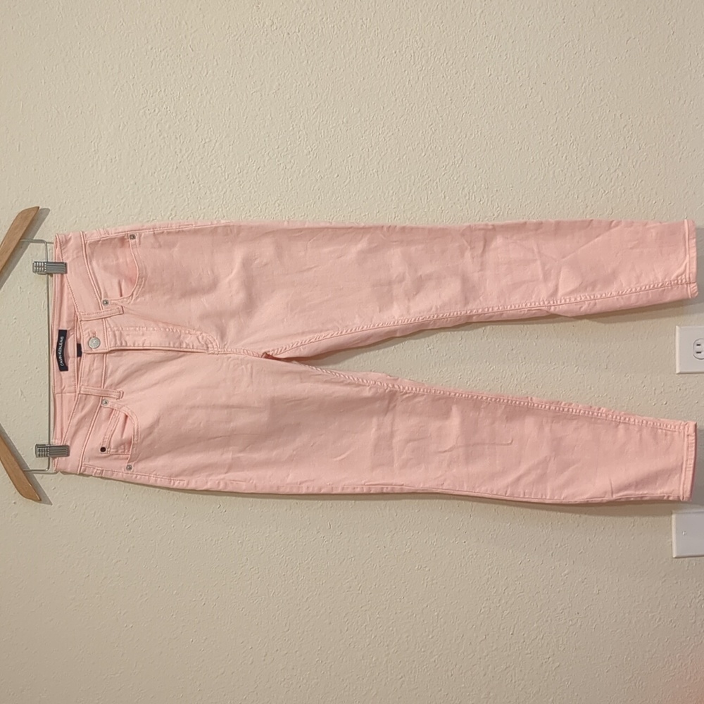 Calvin Klein High Rise Skinny Pink Jeans Size 6